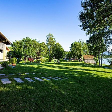 Ferienwohnungen Am Strandbad Chieming Kültér fotó