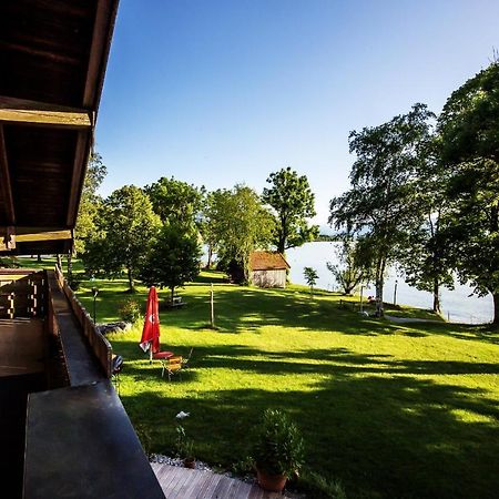 Ferienwohnungen Am Strandbad Chieming Kültér fotó