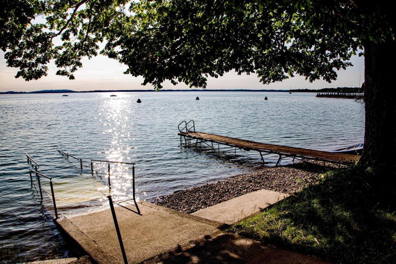 Ferienwohnungen Am Strandbad Chieming Kültér fotó